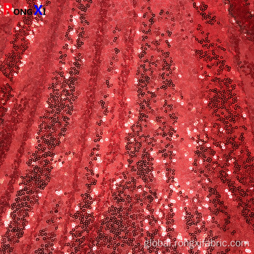 Sequin Silk Fabric 3MM Great Price Navy Sequin Fabric Manufactory